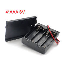 Hot Sell 18650 Power Bank Cases  4X 18650 Battery Holder Storage Box Case  4 Slot Battery Container With Wire Lead 2024 - buy cheap