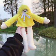 kpop fashion WOONGJANG cure banana man plush toys cute fruit stuffed doll Christmas gift birthday present for children 2024 - buy cheap