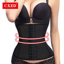 CXZD Waist trainer shapers waist trainer corset Slimming Belt Shaper body shaper slimming modeling strap Belt Slimming Corset 2024 - buy cheap