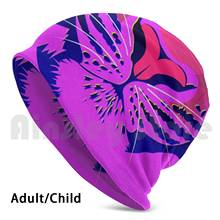 Neon Tiger Face Beanie Hedging Cap DIY Print Cushion Tiger King Beanie Neon Face 2024 - buy cheap