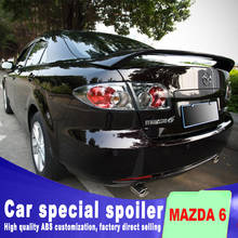 2004 to 2016 for mazda 6 spoiler by primer or DIY color paint high quality ABS big spoilers rear trunk are spoiler for mazda 6 2024 - buy cheap