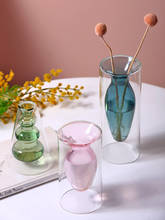 Современная стеклянная ваза, Террариум, внутренняя конструкция, гидропонная система, ваза для цветов для свадеб, гостиная, украшение для дома 2022 - купить недорого