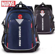 Disney Marvel School Bags for Boys Primary Student Shoulder Bag Spider Man  Avengers Large Capacity Backpack Kids Gifts Mochilar 2024 - buy cheap