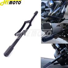 Barra de colisão para passageiros de motocicleta, proteção do motor, amortecedor para harley dyna wide glide, fat bob street, rider baixo 2006 - up 2024 - compre barato