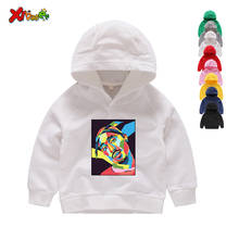 Детские толстовки с капюшоном; Детские свитера в стиле хип-хоп с изображением Тупака 2pac; хлопковый пуловер для малышей; топы для девочек и мальчиков; зимняя одежда с длинными рукавами 2024 - купить недорого