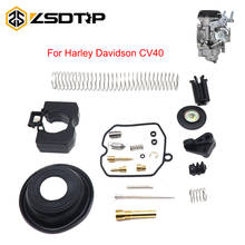 Zsdtrp-kit de reparo de carburador para motocicleta, para harley davidson cv40 27421-99c cv carb, kit de reconstrução, acessórios de peças de reposição 2024 - compre barato