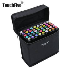 TouchFIVE 168 Colors Single Markers Manga Drawing Markers Pen Alcohol Based Sketch Oily Dual Brush Pen Art Supplies 2024 - buy cheap