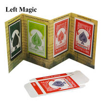 1set 3D Advertising Magic Tricks Card Deck Appearing Magia Magician Close Up Gimmick Props Mentalism Comedy Classic Toy 2024 - купить недорого