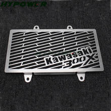 For kawasaki VERSYS300 Versys X300 2017 2018 Motorcycle Radiator Grille Guard Cover Protector Fuel Tank Protection Net 2024 - buy cheap