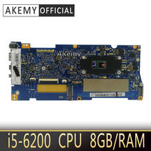Akemy ux330ua mb. _ 8g/ram I5-6200U para asus zenbook ux330u ux330ua placa-mãe do portátil mainboard 2024 - compre barato