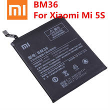 Xiao mi 100% bateria original bm36 3200mah, baterias de substituição para xiaomi mi drive mi5s m5s bm36 de alta qualidade para telefone + ferramentas 2024 - compre barato