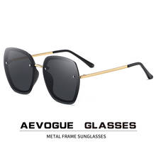 AEVOGUE 2020 New Women Oversize Polygon Classic Fashion Polarized Sunglasses Driving Glasses Brand Design UV400 AE0852 2024 - buy cheap