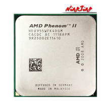Четырехъядерный процессор AMD Phenom II X4 955, 3,2 ГГц, 95 Вт, HDX955WFK4DGM/HDX955WFK4DGI, разъем AM3 2024 - купить недорого