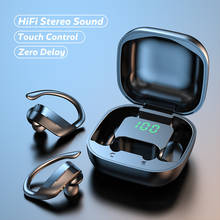 TWS Bluetooth Earphones Wireless Headphones With Microphone HiFi Stereo Sound Earbuds Waterproof Headset Sport Ear Hook Earphone 2024 - buy cheap