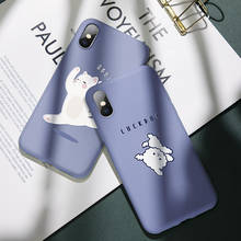 Cute Cartoon Case For iPhone 6 6S 7 8 Plus Soft Liquid Silicone Cat Dog Bumper Cover For iPhone 11 Pro XR X XS Max Funda Capa 2024 - buy cheap