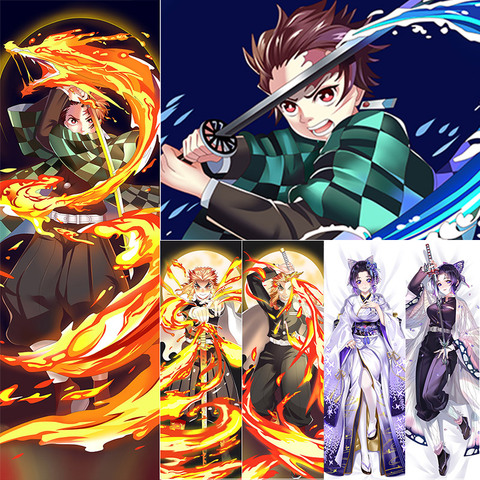 Buy Demon Slayer Kny Kimetsu No Yaiba Cosplay Dakimakura Cases Waifu Boy Girl Character Shinobu Kocho Kyojuro Rengoku Tanjiro Kamado In The Online Store Anime Jk Store At A Price Of 53