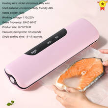 Best Electric Vacuum Sealer Machine 220V 110V With 10pcs Food Saver Bags Automatic Food Vacuum Packaging Machine Kitchen Tools 2024 - buy cheap