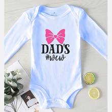 Printing Dad Toddler Jumpsuits Cotton New Born Baby Girl Winter Clothes Newborn Things for A Girls Romper Children Jumpsuit 2024 - buy cheap