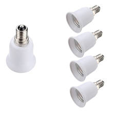 Promoção! 4 pces adaptador de soquete e14 para e27 lâmpada adaptador conversor