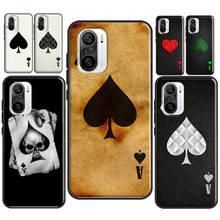 Ace of Spades For POCO F3 M3 M4 X4 X3 GT X3 Pro Case For Xiaomi Mi 11 Lite Mi 11T 10T 12 Pro Back Cover 2024 - buy cheap