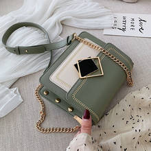 Women 2019 Chain Pu Leather Crossbody Bags Small Shoulder Messenger Bag Special Lock Design Female Travel Handbags 2024 - buy cheap