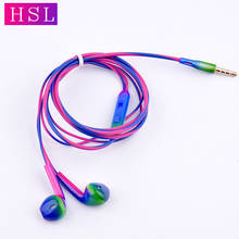 3.5mm In-ear Wired Earphones Colorful Headset earbud Stereo With Box with Mic For IPhone 4 s 5 5s 6 6s For xiaomi honor redmi 2024 - buy cheap