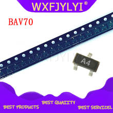 100PCS BAV70 0.2A 70V SOT-23 A4 SMD SOT transistor BAV70LT1G 2024 - compre barato