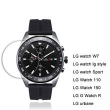 Película protectora de pantalla para reloj LG W7, Protector de vidrio templado para G Watch R LG W110 W150 Sport lg Style Urban 9H 2.5D 2024 - compra barato
