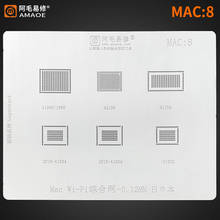 BGA Reballing Stencil Template for MacBook A2159/A1706/A1989/A1990/A1534/A1932 WiFi Chip IC Welding repair tools 2024 - buy cheap