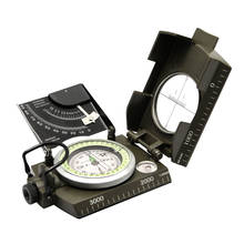 Geology Compass for Professional Military Army Sighting Luminous Compass  for Outdoor Hiking Camping Outdoor Compass 2024 - buy cheap