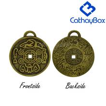 Money Amulet Anti.Brass Charm Finish Pendant for Good Luck Wealth 2024 - buy cheap