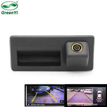 RCD330 Car Trunk Handle Rear View Camera For Audi A2 A3 A4 A6 Q2 VW MQB PQ MIB Stereo Monitor Data Trajectory Line . No CANBUS 2024 - buy cheap