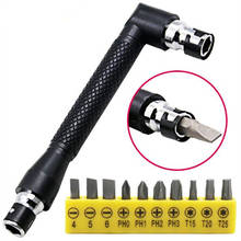 1Set L'Shaped Mini Socket Wrench 6.35MM Screwdriver Bits Drill Wrench General Tool Ratchet Wrench Screwdrivers Set Of Heads Tool 2024 - buy cheap