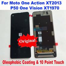 Original New Glass Sensor LCD Display 10 Touch Screen Digitizer Assembly For Motorola Moto One Action XT2013 P50 XT1970 Pantalla 2024 - buy cheap