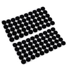 100pcs Black Self Adhesive Furniture Leg Table Chair Sofa Feet Floor Non-slip Mat  Rubber Floor Protector Pads 2024 - buy cheap