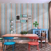 Papel de parede 3d de madeira, adesivo removível de decoração para móveis, sala, vinil, casa, madeira, grão 2024 - compre barato
