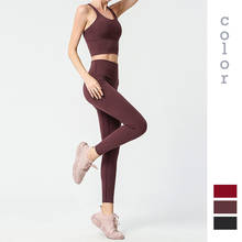 Moonglade-Conjunto de Yoga sin costuras para mujer, ropa deportiva de gimnasio, sujetador de Yoga, Leggings de cintura para correr, pantalones de entrenamiento 2024 - compra barato