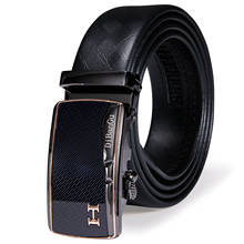 Men's Belts Automatic Buckle Cowskin Genuine Leather Fashion Metal Formal Black Gold Strap Belt for Man Top Quality Designer 2024 - buy cheap