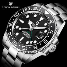 PAGANI DESIGN Brand Sapphire Glass Automatic Watch reloj hombre Luxury Men Mechanical Wristwatch Stainless Steel GMT Watch Men 2024 - buy cheap