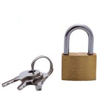 1 Pcs 20MM Small Copper Lock With Keys Luggage Case Padlock Storage Lockers Mini Padlock Home Improvement Hardware Drop Shipping 2024 - buy cheap