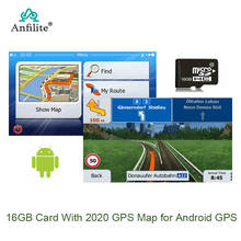 Car GPS map micro SD cards 16GB for Andriod system Navigation New Map free update Europe Russia spain middle east USA,AU,CA 2024 - buy cheap