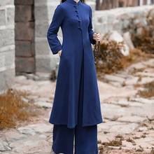 Woman Cheongsam Hanfu Dress Set Chinese Dance Costumes Oriental National Tai Chi Clothing Women Vintage 2 Piece Tang Suit 11816 2024 - buy cheap