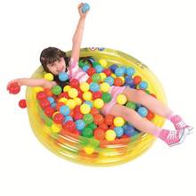 Piscina de bolinhas de plástico para bebês, tamanho aleatório, 100/200 pçs, brinquedo de basquete para crianças 2024 - compre barato