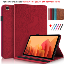 Funda con soporte tipo billetera para Samsung Galaxy Tab A7 10,4 T500 T505 T507, Funda de cuero TPU para tableta Galaxy Tab A7 A 7 2020 2024 - compra barato
