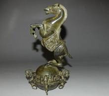 Китайская бронзовая резьба, статуя героя мультфильма «дракон» 2024 - купить недорого