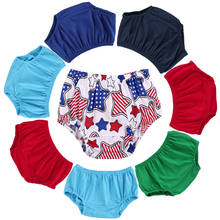 3-24M Baby Shorts PP Pants Bottoms Cute Baby Boy Shorts Solid Print Toddler Bloomer Diaper Cover Panties Baby Boy Girl Bloomers 2024 - buy cheap