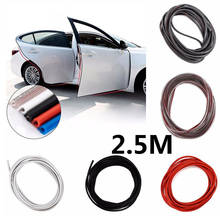 2.5M Car Door Protector Strip Sticker Collision Avoidance Anti Collision Car Accessories Stickers Rubber Strip 2024 - buy cheap