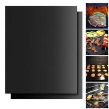 BBQ non-stick mat PTFE Grill Mat Barbecue Grill outdoor Baking Pad Reusable Cooking Plate 40 * 33cm For Party Tools New 2024 - buy cheap