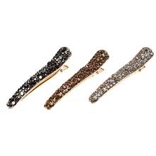 1Pcs Bling Crystal Hairpins Headwear For Women Girls Rhinestone Hair Clips Pins Barrette Styling Tools Accessories Crystal Clips 2024 - buy cheap