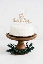Topper para tarta de primer cumpleaños/Fiesta de feliz cumpleaños/Topper para tarta personalizado/Topper para Feliz cumpleaños 2024 - compra barato